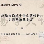 杨兆林发热经方论治十讲